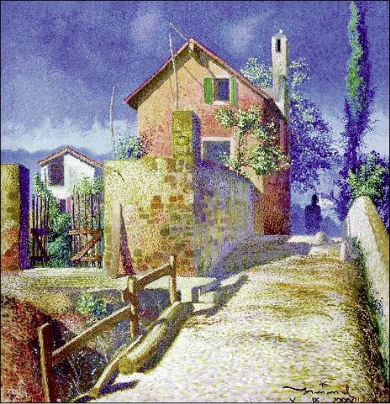 Viandante in fondo al sentiero, 1937
